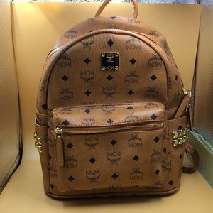 New MCM patch pocket backpacks